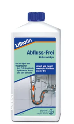 Produktbild von LITHOFIN Abfluss-Frei Rohrreiniger 1 l