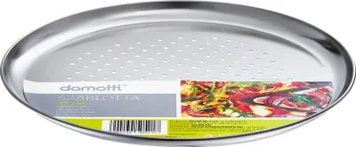 Obrázek produktu pro Plech na pizzu Plech na pizzu Plech na pečení Plech do trouby Modrý kovový plech na pizzu Kulatý 32 cm