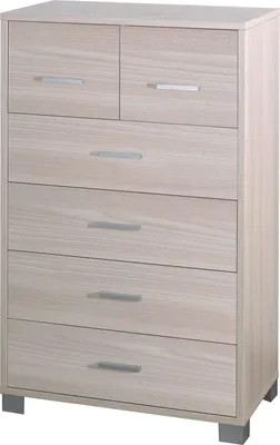 Immagine prodotto di Mobile 4+2 Cassetti 70x112x41 cm Olmo Chiaro