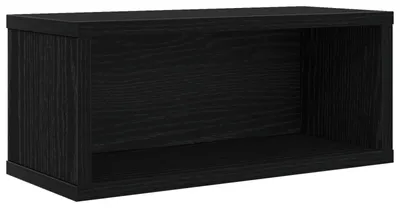 Zdjęcie produktu dla Półka na płyty CD, dąb czarny, 40 x 17 x 17 cm