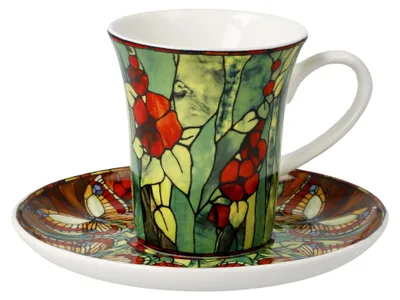 Immagine prodotto di Goebel Espressotasse Tiffany -Schmetterlinge, Espresso Tasse, Fine Bone China, 67003091