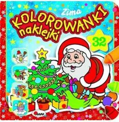 Immagine prodotto di Wydawnictwo Zimowe Szaleństwo: Książeczka Kolorowanek z Naklejkami – Twórcza Zima dla Dzieci!