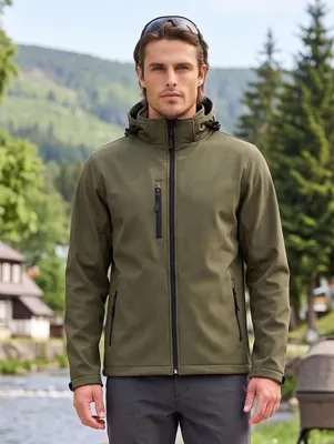 Immagine prodotto di Giacca softshell da uomo ALTISPORT NP/ALM225, modello militare, taglia 4XL