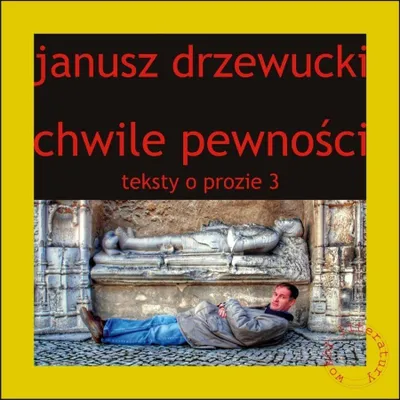 Image de Chwile pewności. Teksty o prozie. Tom 3