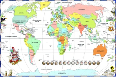Obrázek produktu pro Stírací mapa Landkarten - Stírací mapa - Politická mapa světa + 1 balení tesa Powerstrips® - Obsah 20 kusů