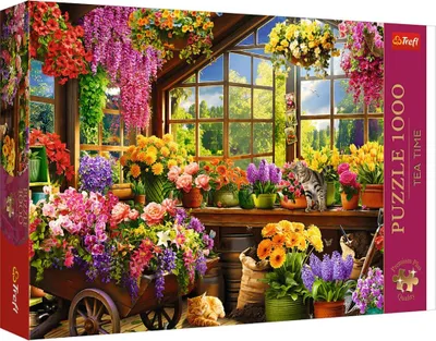 Produktbild von TREFL Puzzle Premium Plus Tea Time: 1000 Stü ck