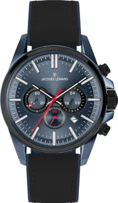 Produktbild von Jacques Lemans 1-2119C Liverpool Chronograph Herrenuhr 44mm 10ATM