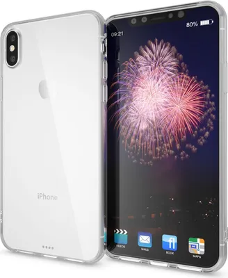 Produktbild von NALIA Handyhülle für iPhone XS Max, Ultra-Slim Silikon Hülle Case Cover Bumper Transparent
