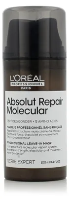 Produktbild von L'Oréal Professionnel Serie Expert Absolut Repair Molecular Leave-In Mask 100 ml, KI-generiertes Bild