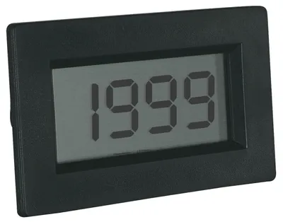 Produktbild von PeakTech LDP-135 - LCD Voltmeter-Einbaumodul 13 mm Ziffernhähe