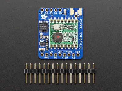 Produktbild von Adafruit Radio FeatherWing - RFM69HCW 433MHz