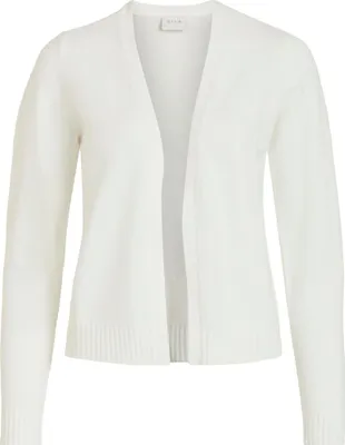 Produktbild von VILA Kurze Feinstrick Cardigan Stretch Basic Jacke ohne Verschluss VIRIL Größe: S