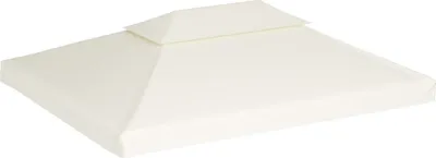 Produktbild von vidaXL Pavillon-Ersatzdach 310 g/m² Cremeweiß 3x4 m