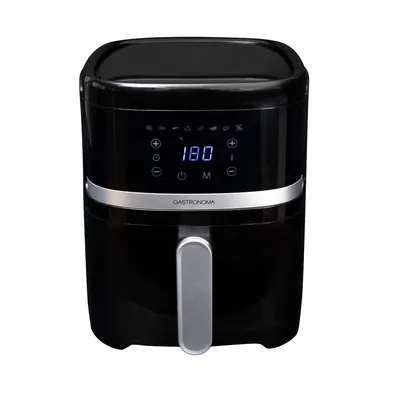 Produktbild von Gastronoma 18290005 - Heißluftfritteuse mit einem Fassungsvermögen von 4,2 Litern, digitalem Touch-Display und Überhitzungsschutz - Schwarz/Silber