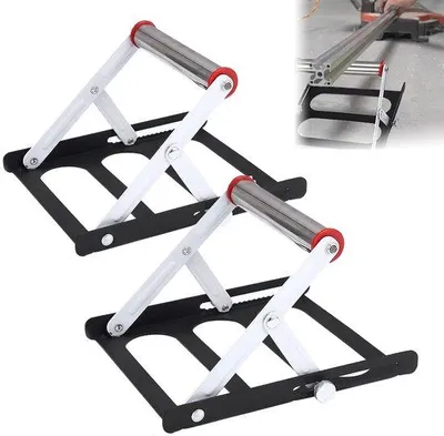 Produktbild von Famanu Schneidemaschinenständer Höhenverstellbar - Metallrahmen Set von 2 Stück