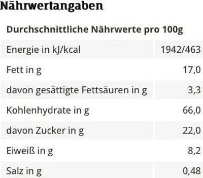Produktbild von Barnhouse Bio Krunchy Chocolate Chunks 3x500g