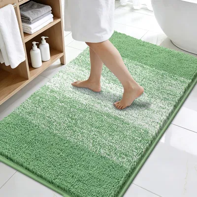 Productafbeelding van Omgoods - Grote Badkamer Tapijt, 80 x 120 cm, Antislip en Absorberend