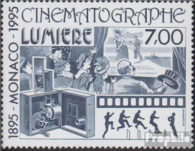 Produktbild von Briefmarken Monaco 1995 Mi 2262 (kompl.Ausg.) postfrisch 100 Jahre Kino