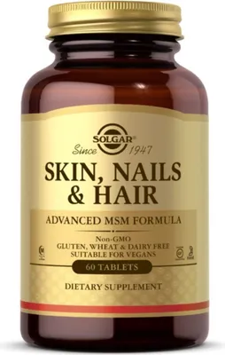 Productafbeelding van Solgar Dietary supplements Skin Hair Nails Formula, BI5819