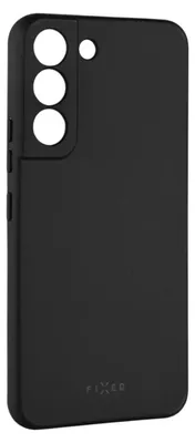 A black phone case is shown from the back, with the camera cutouts visible.