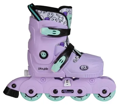 Zdjęcie produktu dla Playlife Smile łyżworolki dziewczęce fioletowe rozmiar 30-33