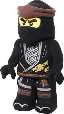 A plush toy of the LEGO Ninjago character Cole.