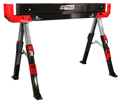 Immagine prodotto di AWTOOLS: Cavalletto regolabile in altezza, da 62 a 82 cm