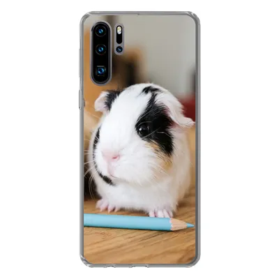 Produktbild von MuchoWow® Handyhülle Schutzhülle Hülle für Huawei P30 Pro Entzückende Baby-Meerschweinchen Silikon Softcase Handy Hülle - Schutzdeckel