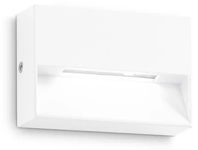 Produktbild von Ideal Lux 316901 OUTDOOR DEDRA KLEINE LED-Außenwandleuchte 1,5 W 160/90 lm 3000 K IP65 weiß