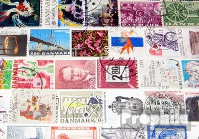 Produktbild von Briefmarken Dänemark 150 verschiedene