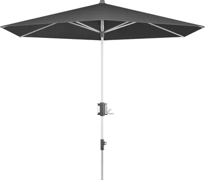Produktbild von Sonnenschirm - Dunkelgrau - mit Kurbel - Aluminiumgestell - Ø 290 cm