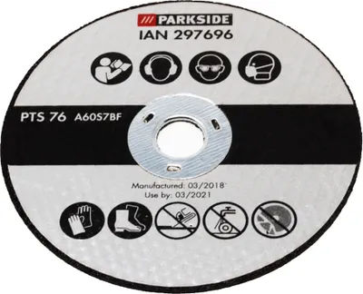 Produktbild von Trennscheibe aus Metall für Parkside Winkelschleifer