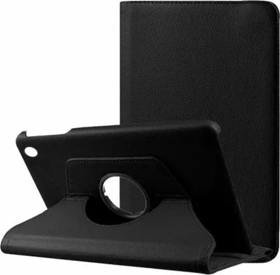 Image de Housse rotative compatible Samsung Tab A9 8.7 X110 noire