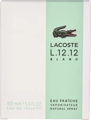 Obrázok produktu pre Lacoste L.12.12 Blanc Eau Fraîche toaletná voda pre mužov 100 ml
