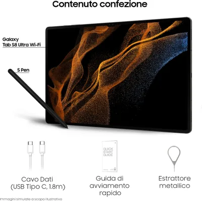 Produktbild von Galaxy Tab S8 Ultra 512GB, Tablet-PC