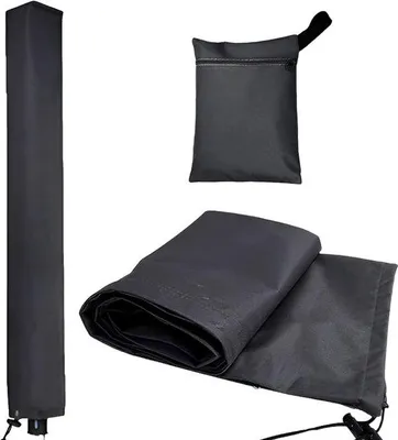Obrázok produktu pre Ochranný obal na sušičku, zips, 420D Oxford, vodovzdorný a vetruodolný, 180 x 16 x 16 cm