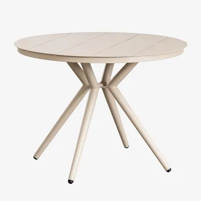 Immagine prodotto di Tavolo rotondo da giardino in alluminio - diametro 100 cm