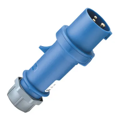 Produktbild von MENNEKES 148A, Gerade, Männlich, 230 V, Blau, IP44, 1 Stück(e)