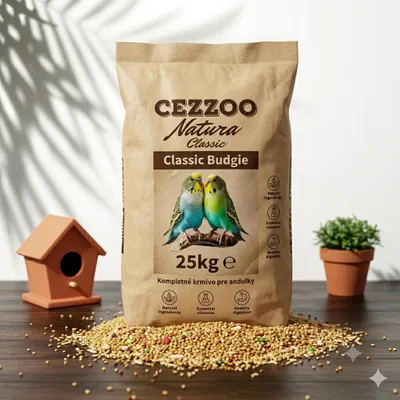 Immagine prodotto di CEZZOO Natura Classic per pappagallini ondulati 25 kg