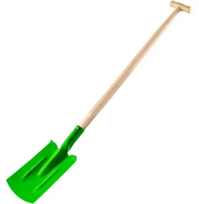 Produktbild von Gerader Spaten, Holzgriff, T-Griff
