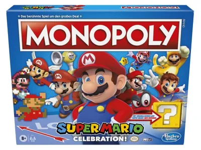 Immagine prodotto di E9517100: Gioco da tavolo "Super Mario Celebration", ideale per i fan di Super Mario dai 8 anni in su, con effetti sonori tratti dal videogioco. Compatibile con diversi standard