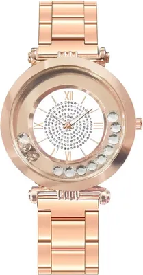 Produktbild von Elegante Damenuhr Delinda in Gold und Weiß – und Stilvoll KP33555