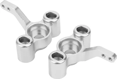 Zdjęcie produktu dla Przednia zwrotnica ze stopu aluminium 122011(02165) Pasuje do HSP 1/10 RC Car 94122 94188Srebrny