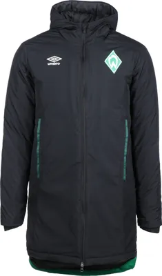 Produktbild von Umbro Werder Bremen Padded Jacket (U) Golf Green / June Bug S
