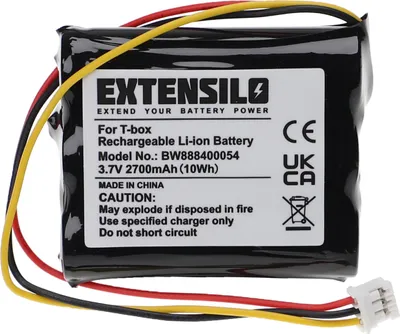 Produktbild von EXTENSILO Akku kompatibel mit tonies Toniebox Hörspielbox (2700 mAh, 3,7 V, Li-Ion)