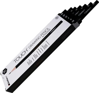 Obrázok produktu pre Grafitové ceruzky TOUCH Drawing Pencil, 12ks