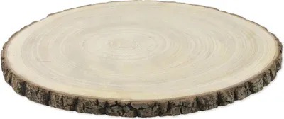 Produktbild von Naturholzscheibe 33 bis 40 cm - Einheitsgröße