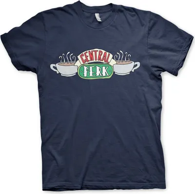 Produktbild von Friends - Central Perk T-Shirt - XX-Large - Navy