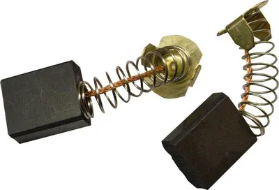 Produktbild von 2x Kohlebürsten für Makita Kapp- und Gehrungssäge LS1214F 13,5 x 6,4 x 16,1 mm