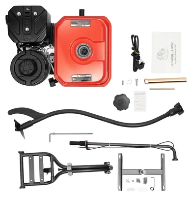 Imagen del producto de Motor fuerabordable, 7,5 CV, 4 tiempos, motor refrigerado por aire, color